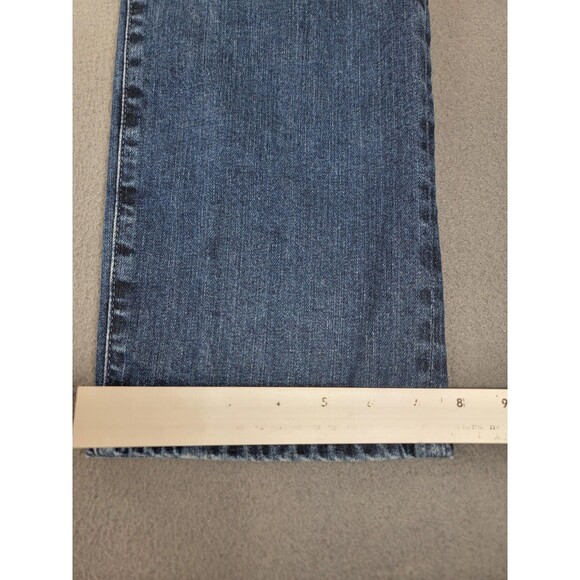 AG Everett Jeans Mens 38x34 Blue Slim Straight Japanese Fabric Stretch Denim - Picture 4 of 14